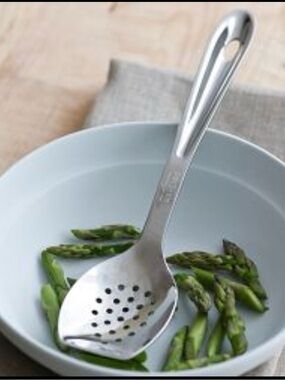 All-Clad Specialty 18/10 Stainless Steel Slotted Spoon